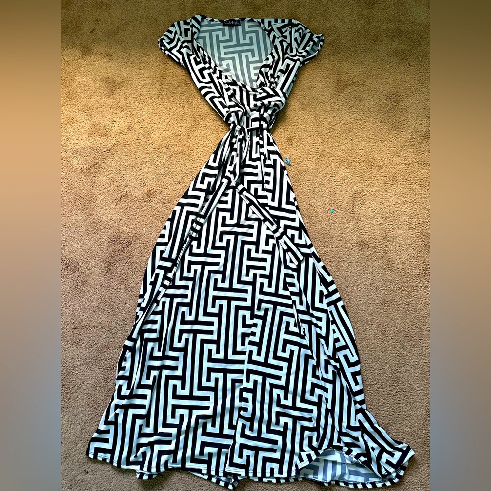 French Atmosphere Wrap Dress